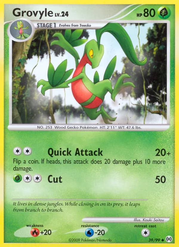 Grovyle 39/99, Arceus