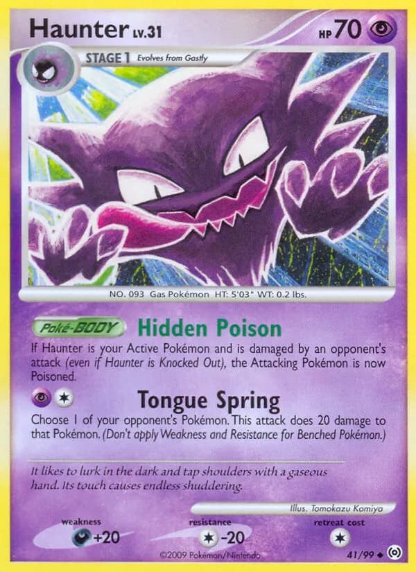 Haunter 41/99, Arceus
