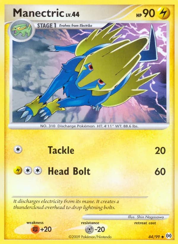 Manectric 44/99, Arceus