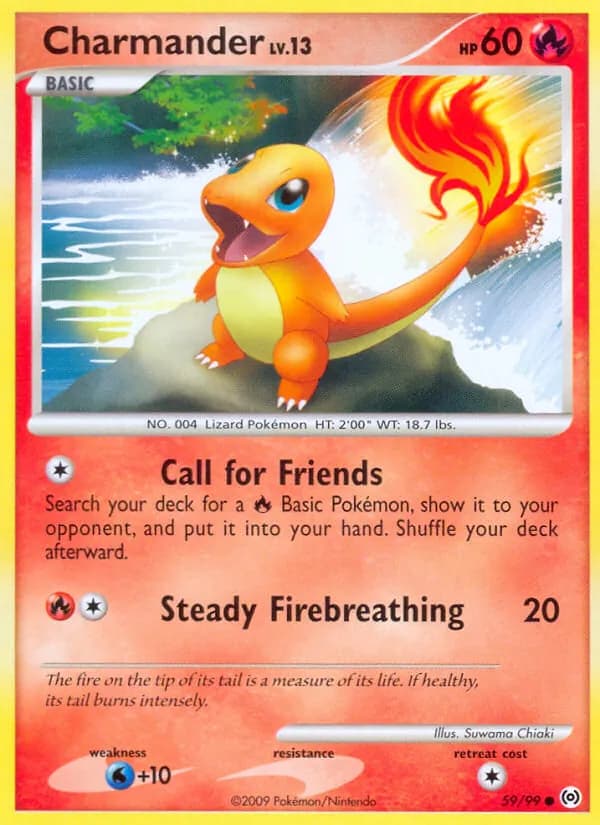 Charmander 59/99, Arceus
