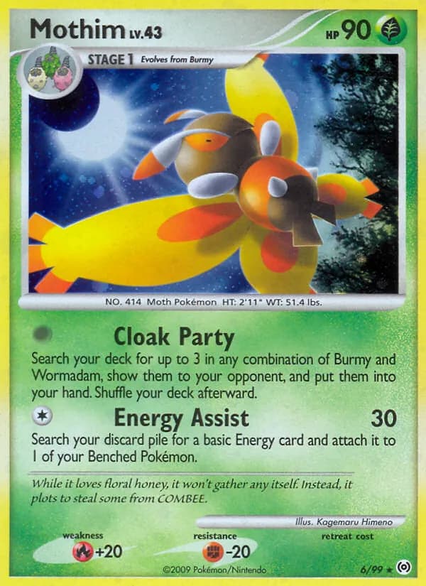 Mothim 6/99, Arceus
