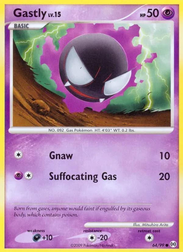 Gastly 64/99, Arceus
