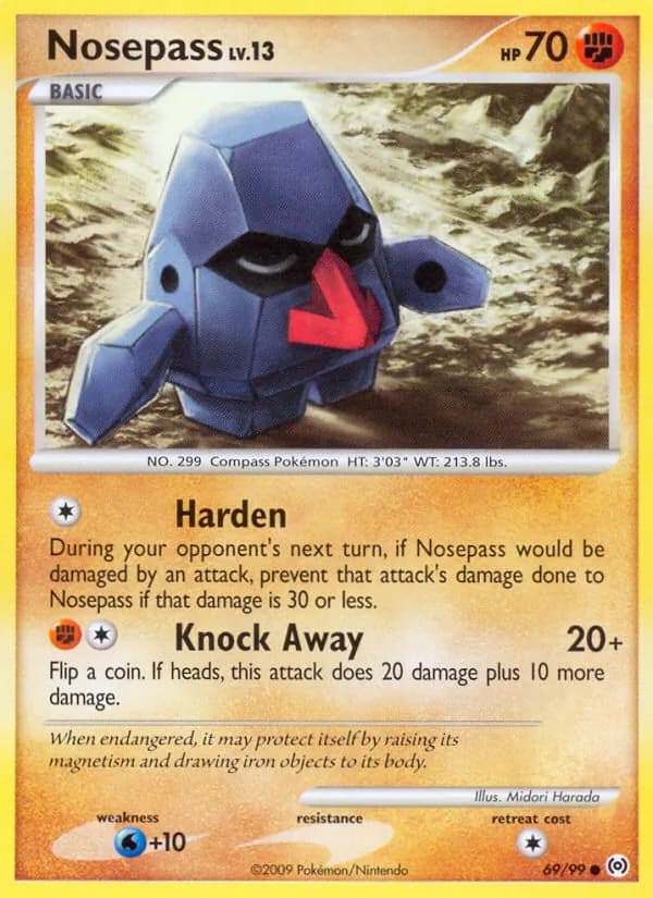 Nosepass 69/99, Arceus
