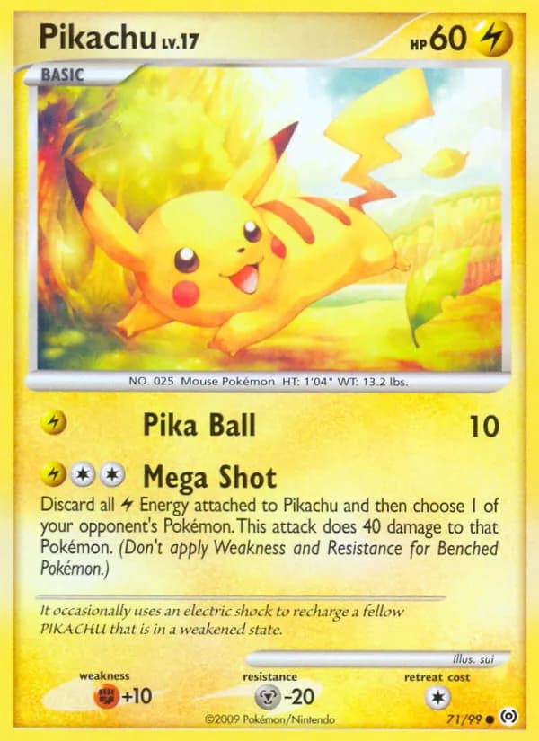 Pikachu 71/99, Arceus