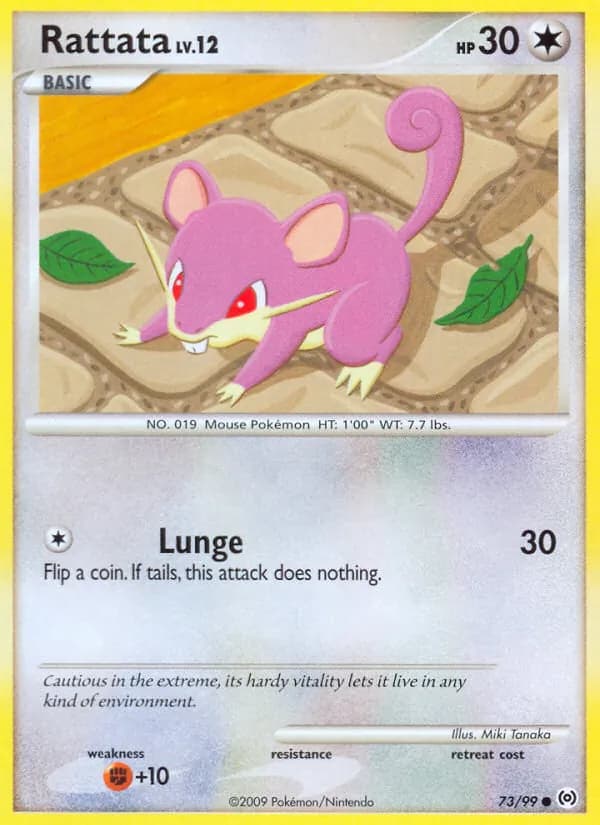 Rattata 73/99, Arceus