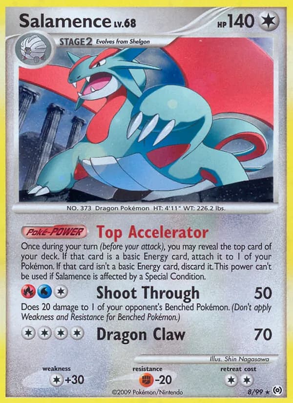 Salamence 8/99, Arceus