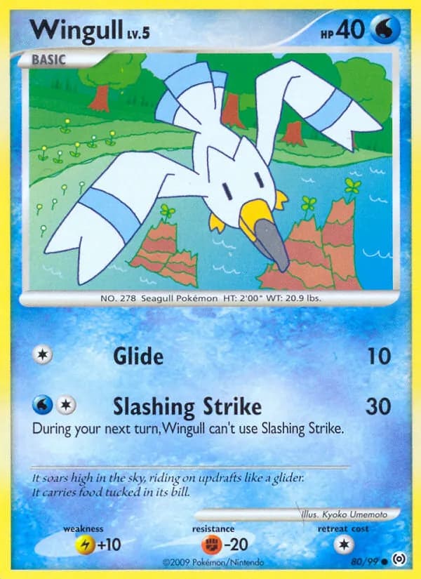 Wingull 80/99, Arceus