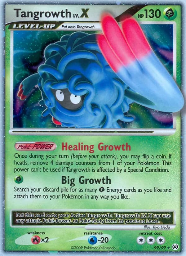 Tangrowth LV.X 99/99, Arceus