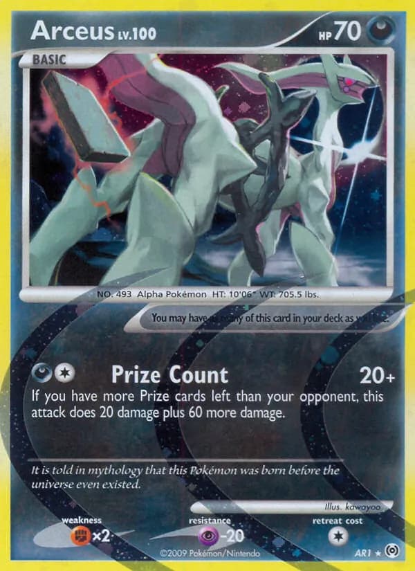 Arceus AR1/99, Arceus