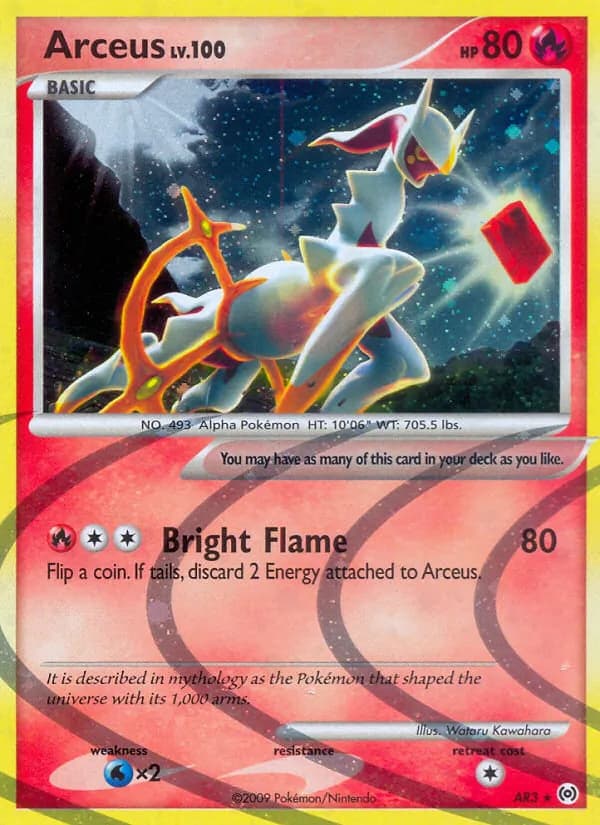 Arceus AR3/99, Arceus
