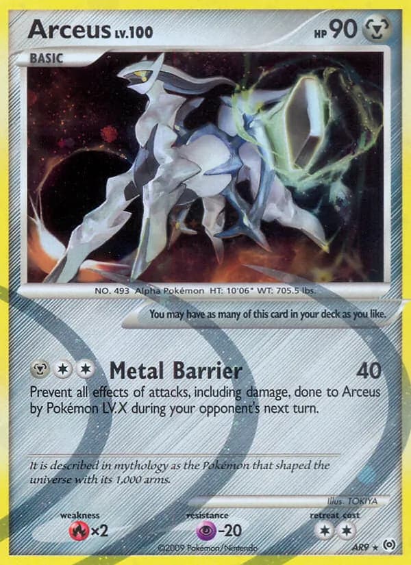 Arceus AR9/99, Arceus