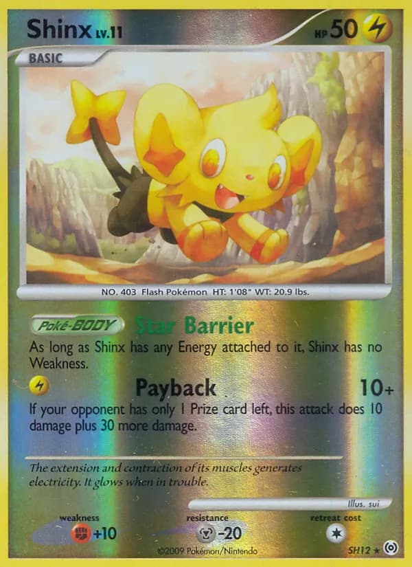 Shinx SH12/99, Arceus
