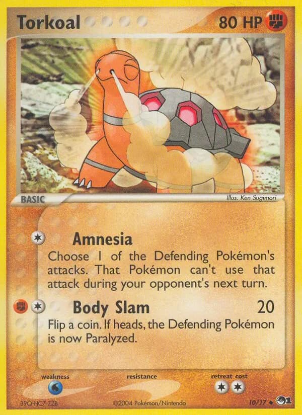Torkoal 10/17, POP Series 1