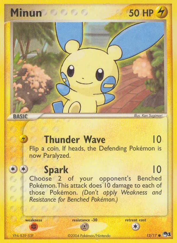 Minun 12/17, POP Series 1