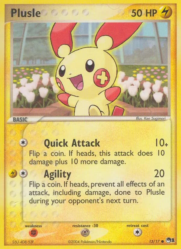 Plusle 13/17, POP Series 1