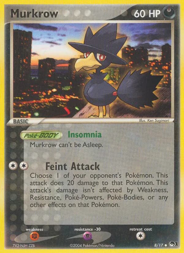 Murkrow 8/17, POP Series 1