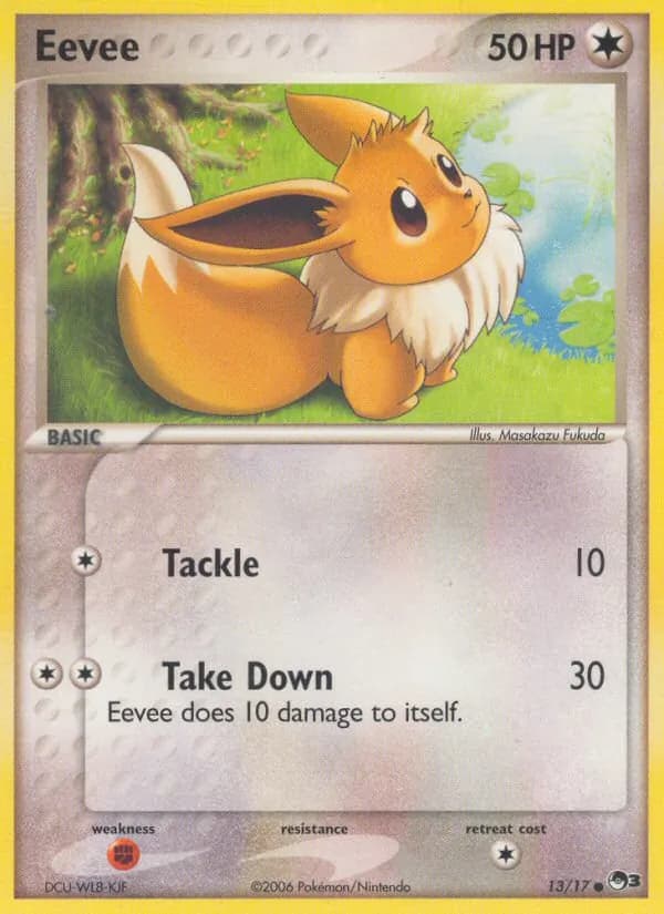 Eevee 13/17, POP Series 3