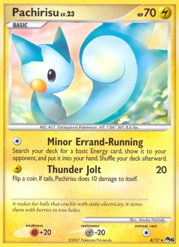 Pachirisu 4/17, POP Series 6