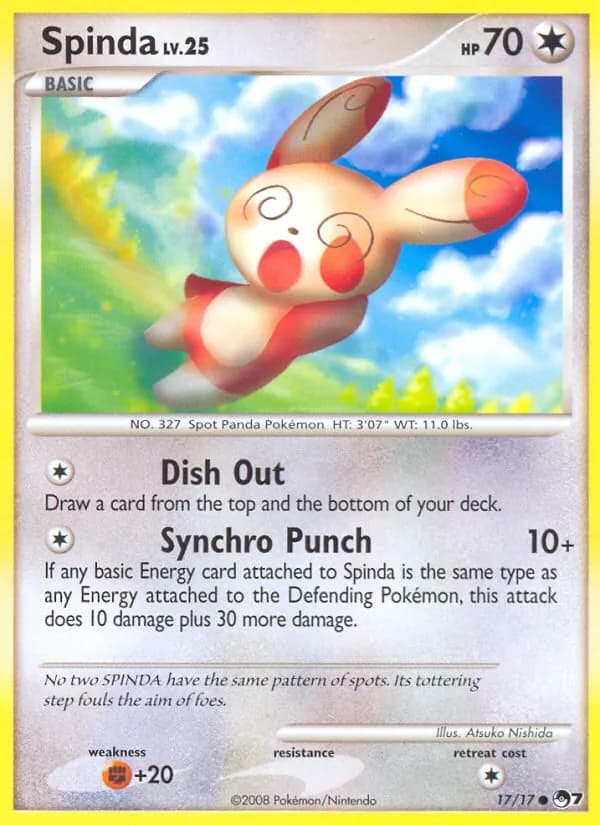 Spinda 17/17, POP Series 7