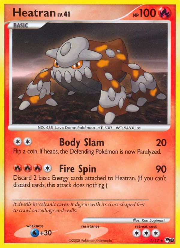 Heatran 1/17, POP Series 8