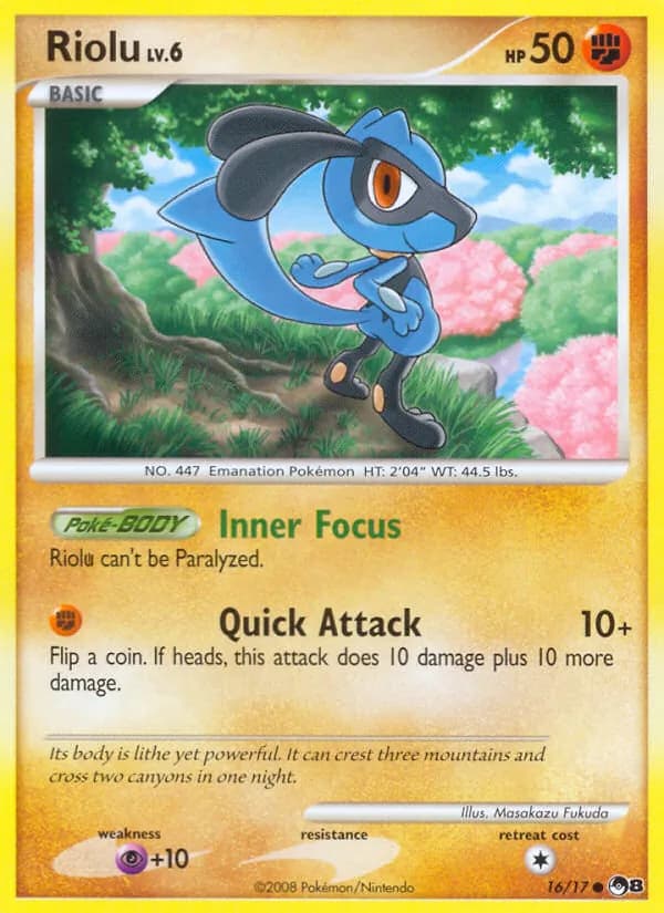 Riolu 16/17, POP Series 8