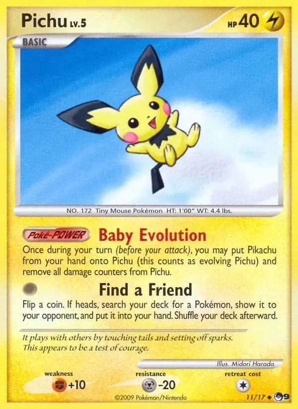 Pichu 11/17, POP Series 9