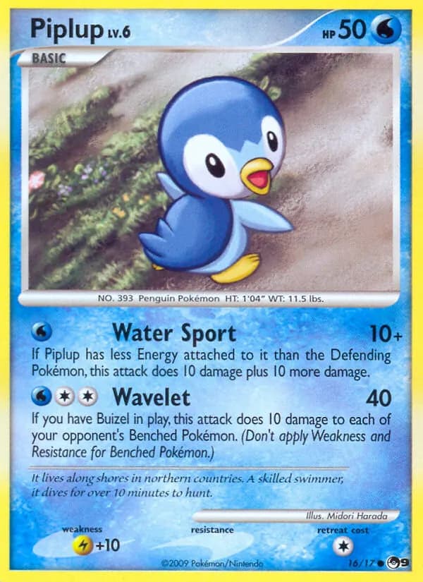 Piplup 16/17, POP Series 9