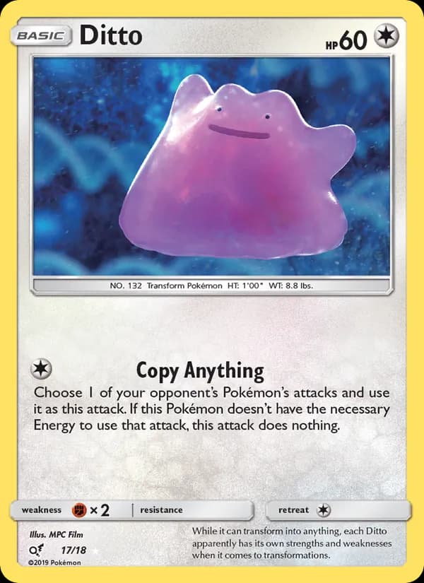 Ditto 17/18, Detective Pikachu