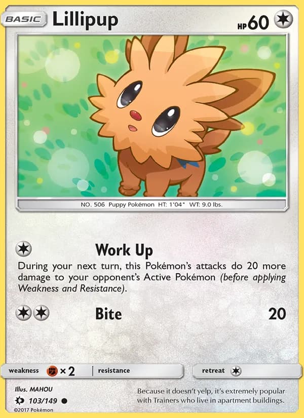 Lillipup 103/149, Sun & Moon