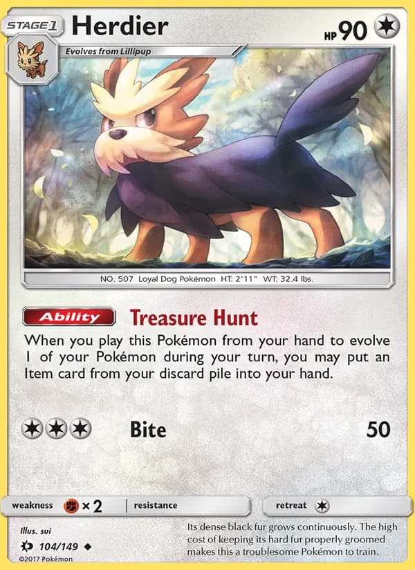 Herdier 104/149, Sun & Moon