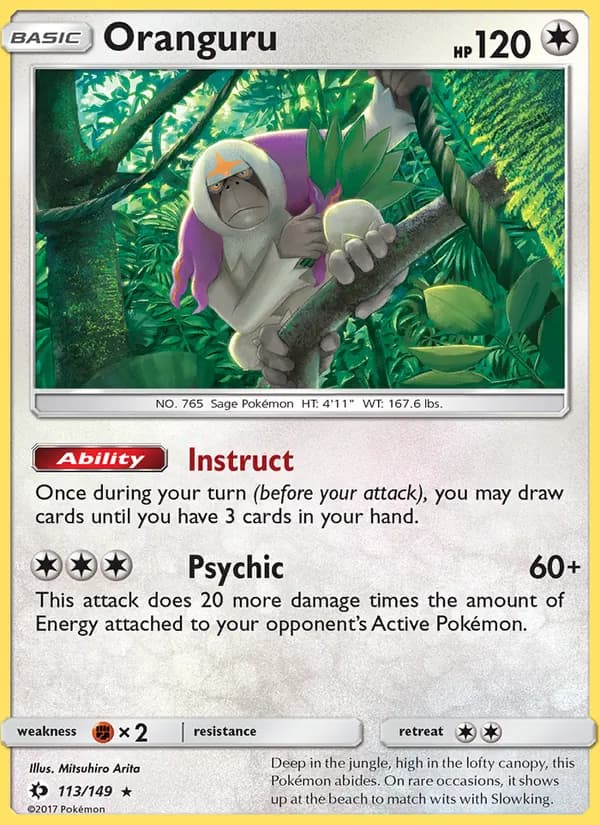 Oranguru 113/149, Sun & Moon