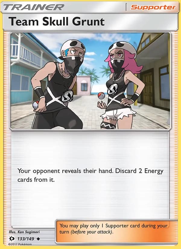 Team Skull Grunt 133/149, Sun & Moon
