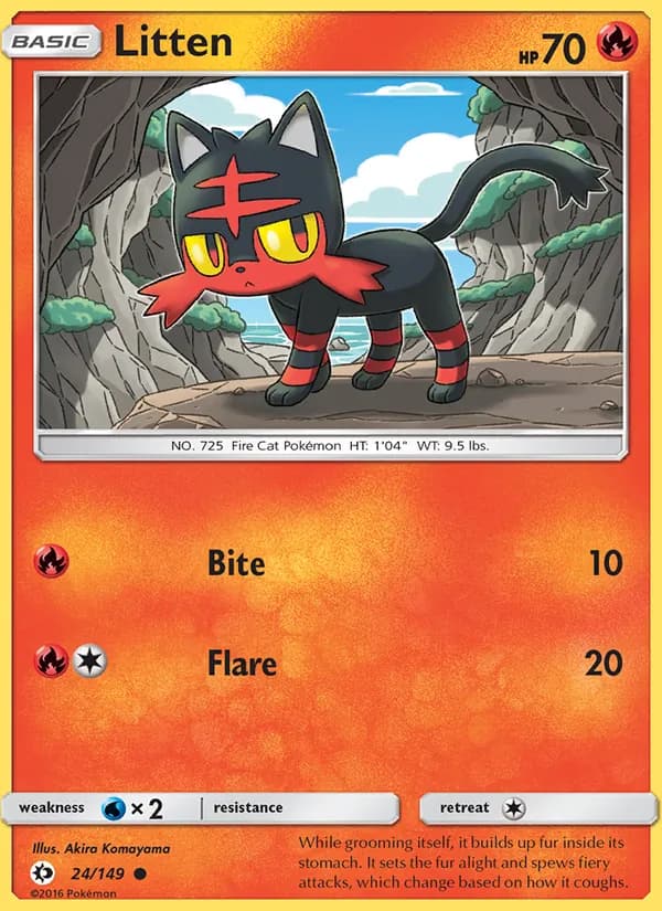 Litten 24/149, Sun & Moon