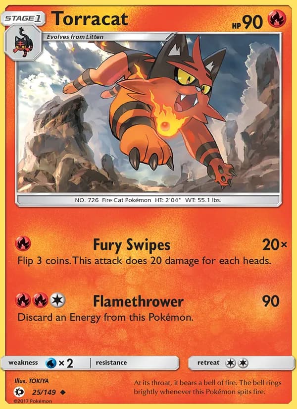 Torracat 25/149, Sun & Moon