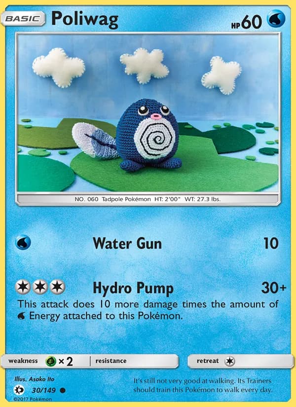 Poliwag 30/149, Sun & Moon