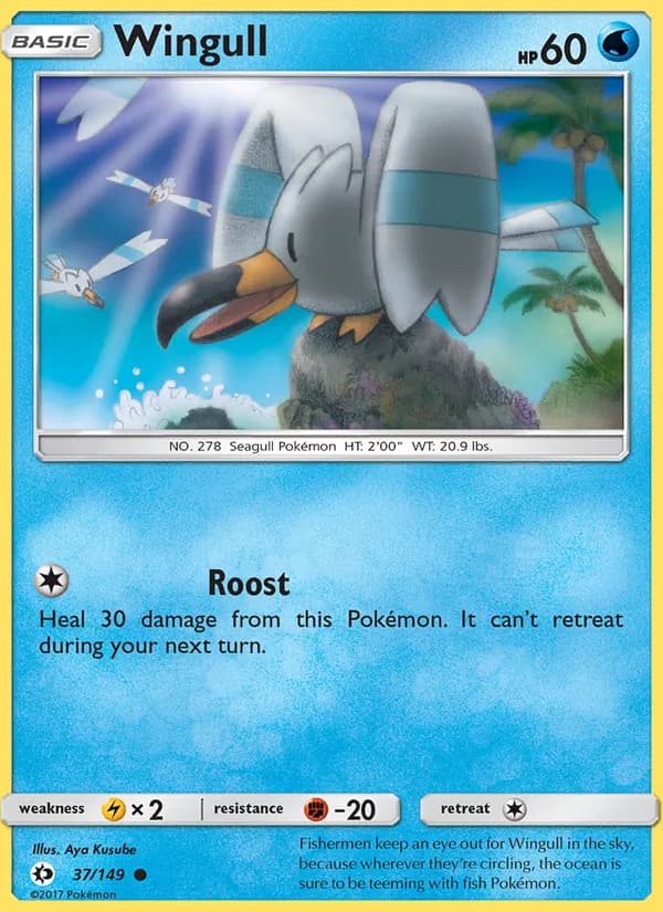 Wingull 37/149, Sun & Moon