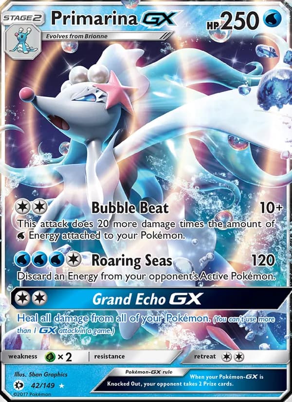 Primarina GX 42/149, Sun & Moon
