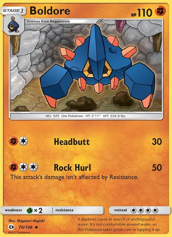 Boldore 70/149, Sun & Moon
