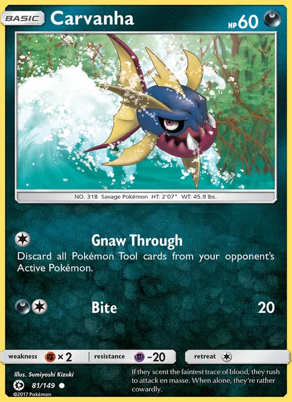 Carvanha 81/149, Sun & Moon