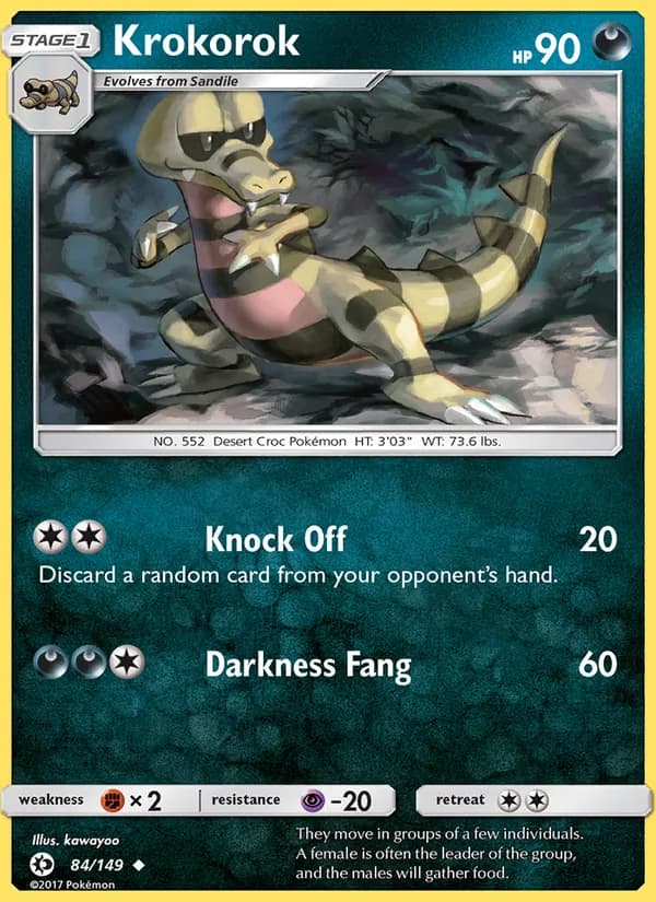 Krokorok 84/149, Sun & Moon
