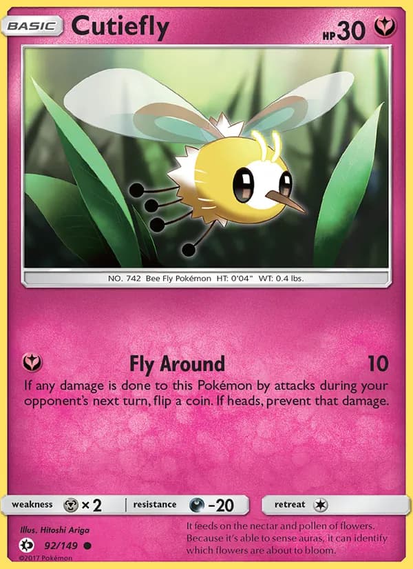Cutiefly 92/149, Sun & Moon