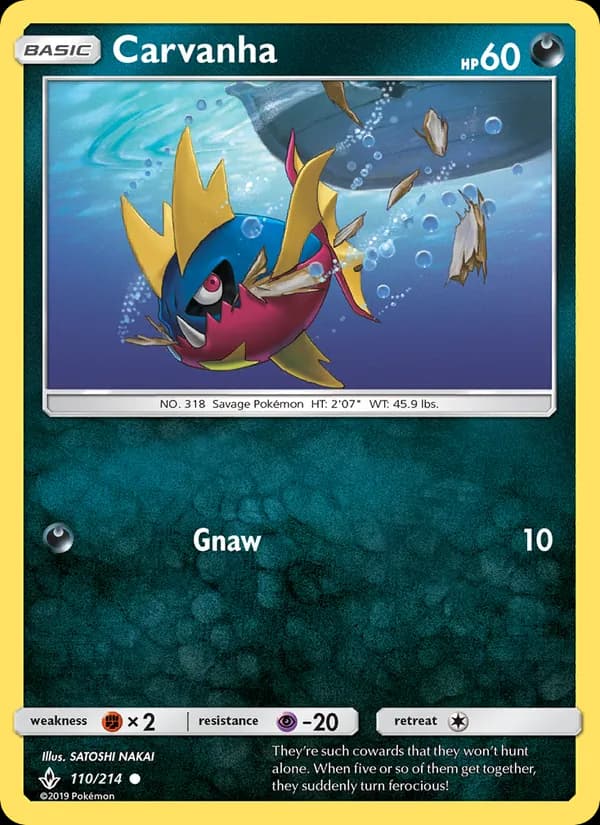 Carvanha 110/214, Unbroken Bonds