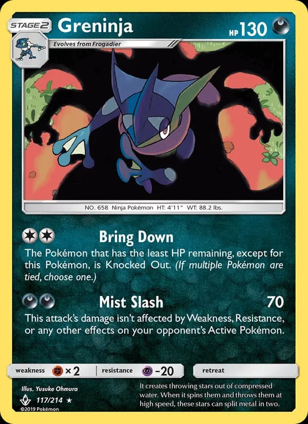 Greninja 117/214, Unbroken Bonds