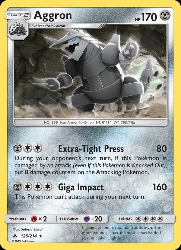 Aggron 125/214, Unbroken Bonds