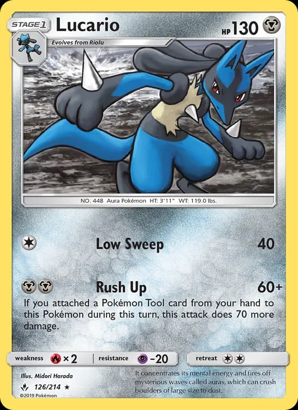 Lucario 126/214, Unbroken Bonds