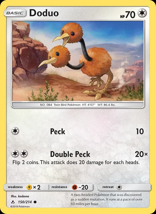Doduo 150/214, Unbroken Bonds