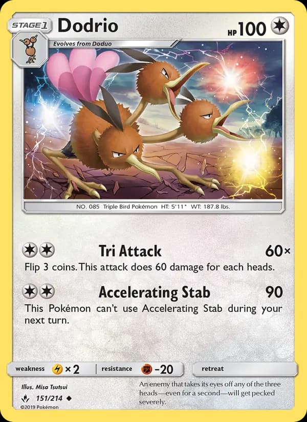 Dodrio 151/214, Unbroken Bonds