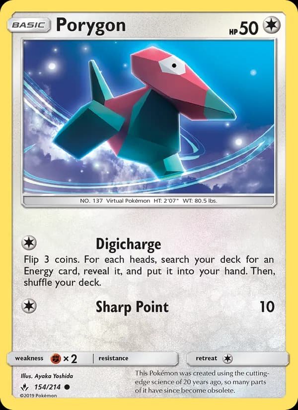 Porygon 154/214, Unbroken Bonds