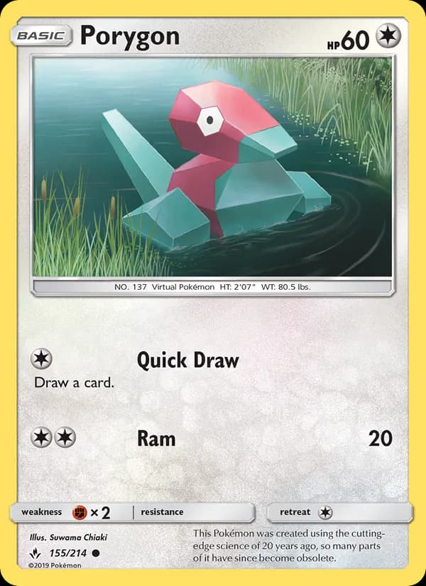Porygon 155/214, Unbroken Bonds