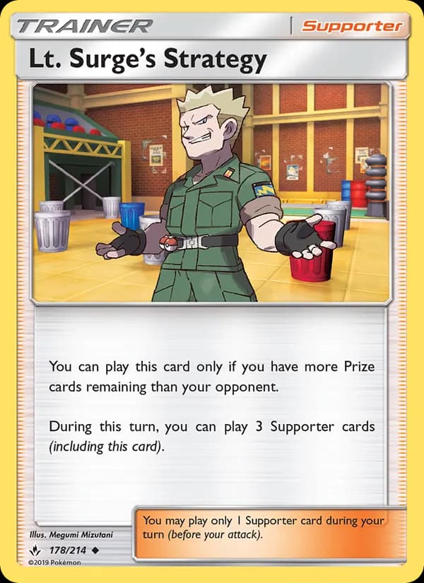 Lt. Surge’s Strategy 178/214, Unbroken Bonds